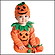 ハロウィンコスチューム　ベビーパンプキン　Lil' Pumpkin　着丈46cm