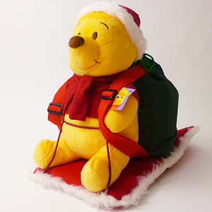 【クリスマスラッピング付】【クリスマスラッピング用袋付】プーさんソリお菓子セット【プレゼント・景品】