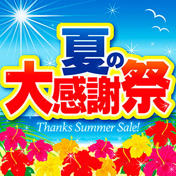 テーマポスター 夏の大感謝祭38cm×38cm 10枚入【夏・海・ディスプレイ・装飾・飾り】～夏の店舗装飾【イベントグッズ・イベント用品】