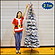 クリスマス装飾　クリスマスLEDフォール　スノーツリー　210cm