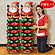 クリスマスエアブロー装飾　サンタブーツ　H120cm