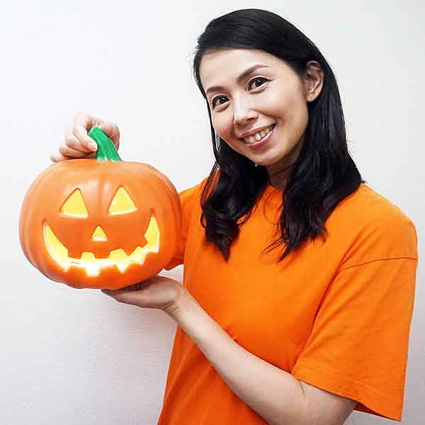 パンプキンランタンXL ２個セット スマイル ハロウィンランタン 装飾（新品）