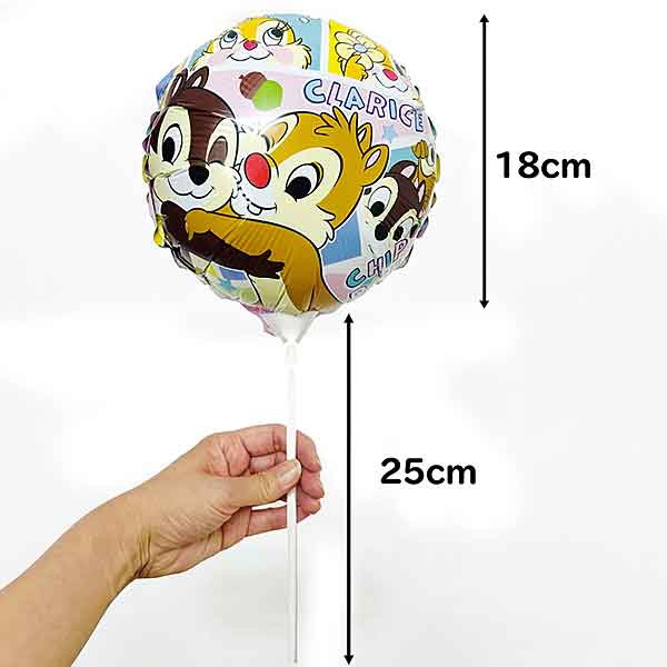 ディズニー棒付きアルミ風船 48個～【イベントグッズ・イベント用品】